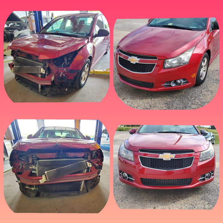 Finished repair work